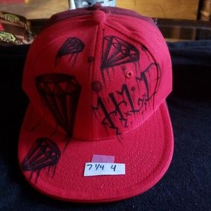 Custom designed fitted hat